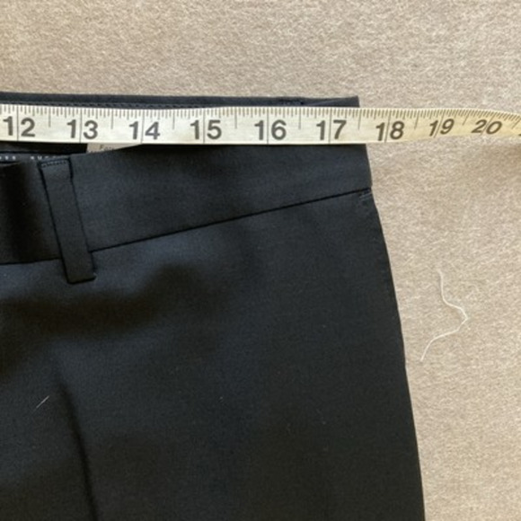 HUGO BOSS Pasolini Movie Super 100s Suit Sz 44L Blazer Pant 35x33 Black Business - Picture 10 of 11